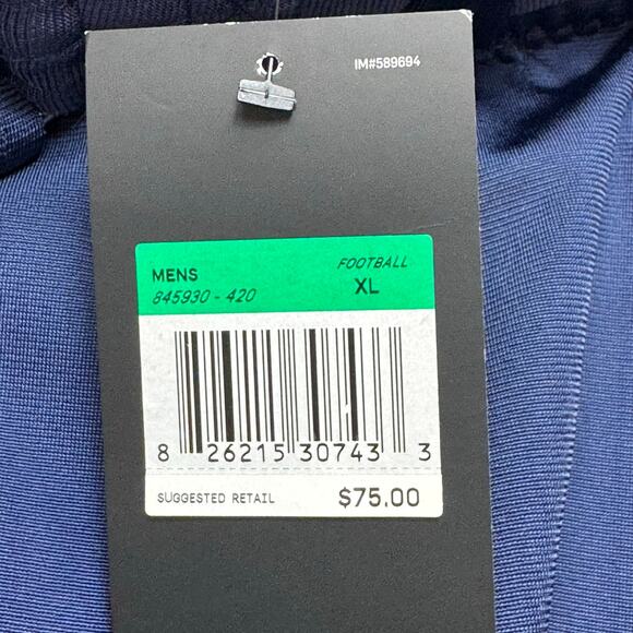 Nike Team Vapor Vented Football Pants Size XL 845930-420 - Picture 8 of 9